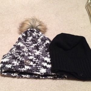 Two (2) Lululemon snow hats
