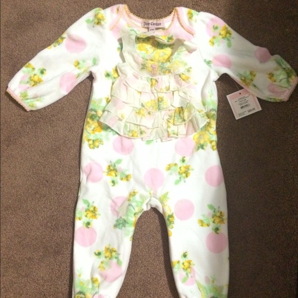Juicy couture velour onesie