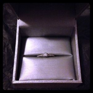 10K Gold Diamond Ring