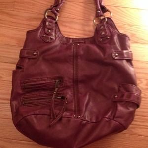 Large purple Sparrow True handbag