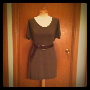 REDUCED! Lightweight Olive Green Dress/ Tunic