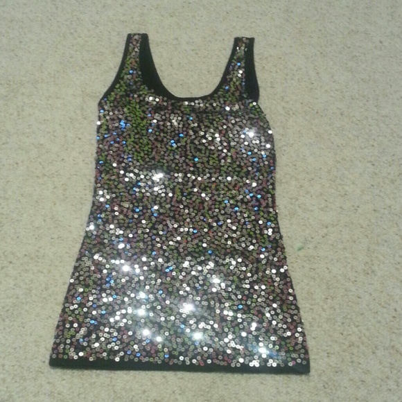 Sequenced Rue 21 tank top