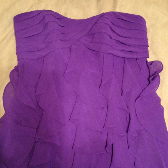 David's Bridal purple dress. - Picture 2 of 4