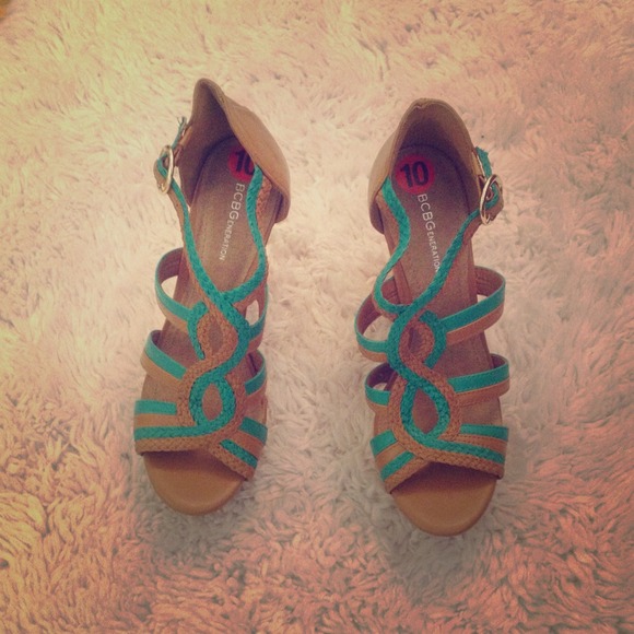 Sexy cork screw heels