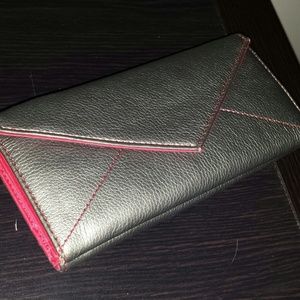 CORAL & SILVER WALLET!