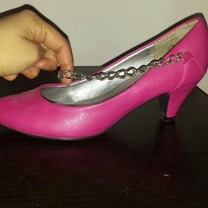 Pink heels
