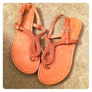 Brown sandals