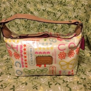 Coach makeup bag