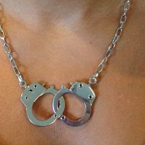 Large Handcuff Necklace