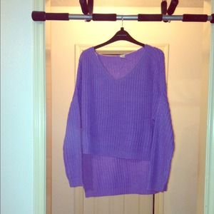 ❌sold!❌ Hi-Lo Lavender Sweater 💜