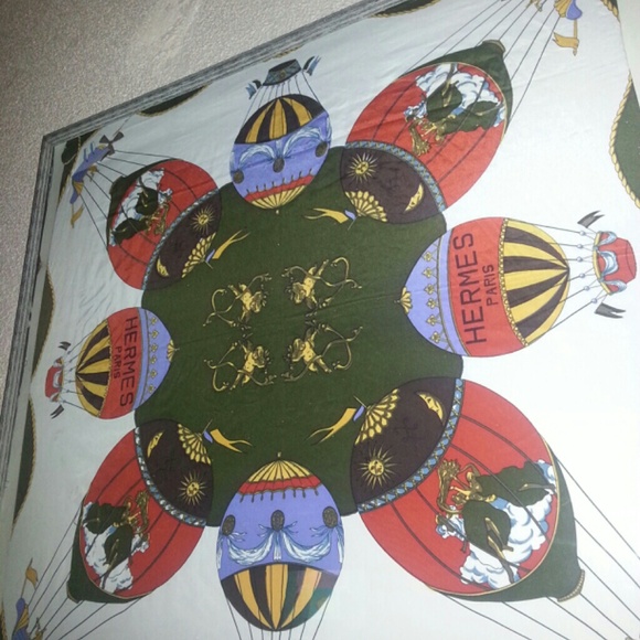 Authentic silk Hermes scarf