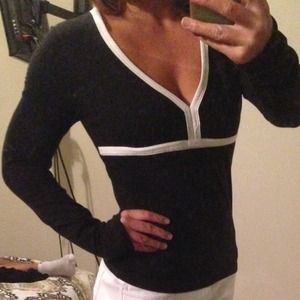 Victoria's Secret bra top office shirt