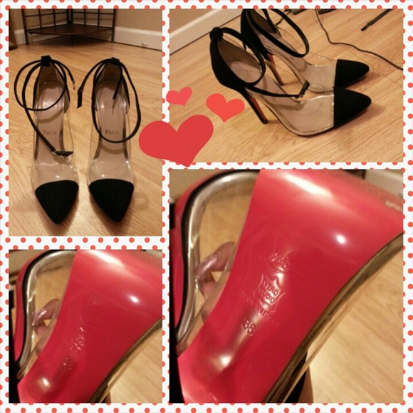 Black Clear Christian louboutin/Dolce Vita Sandal