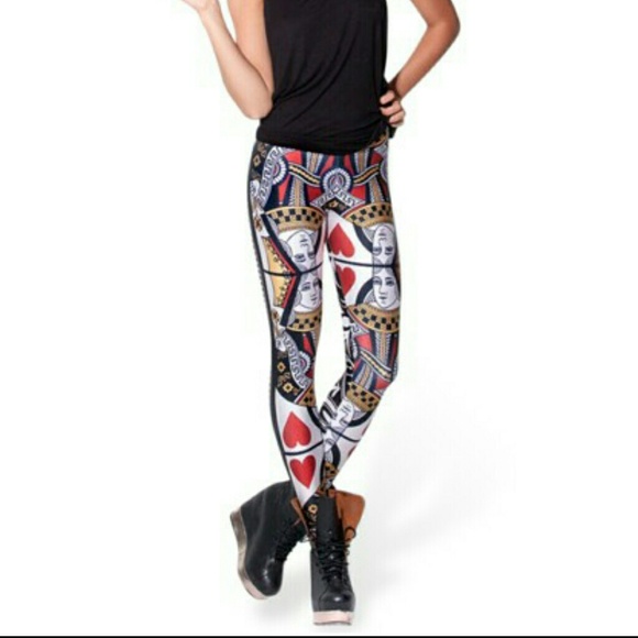 Black Milk Queen of Hearts leggings