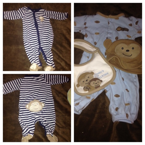 Monkey onsies