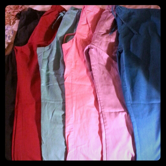 Scrub pants (6 pairs)