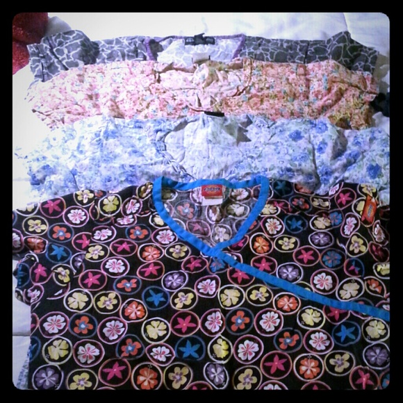 Scrub Tops (4)