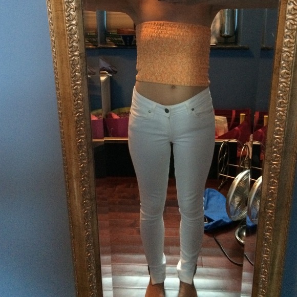 Ralph Lauren floral print strapless crop tube top - Picture 4 of 4