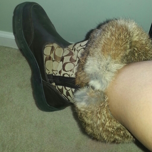 Coach winter boots