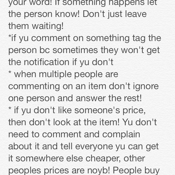 Things that irritate me as a posher! - Picture 3 of 4