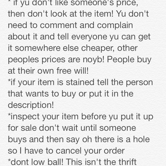 Things that irritate me as a posher! - Picture 4 of 4