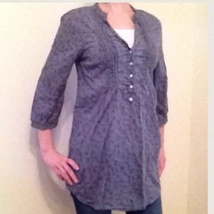 Reserved!  Anthropologie Floral Tunic
