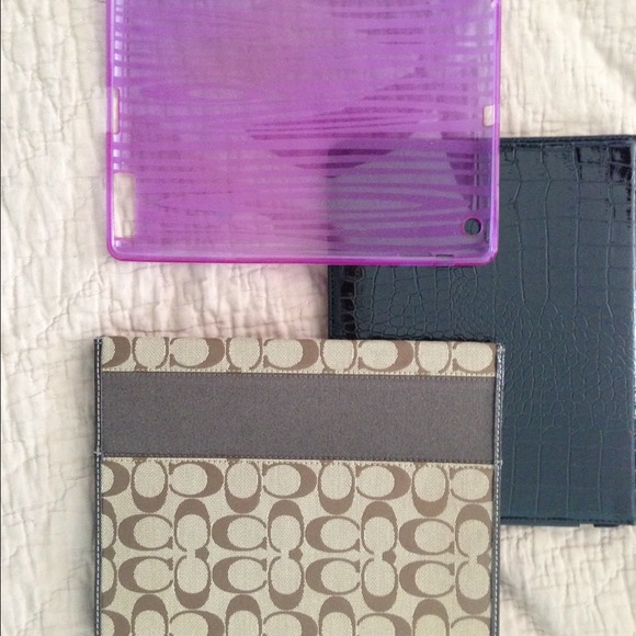 Lot of iPad cases-Coach!