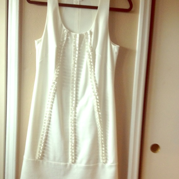 Pretty cream dress