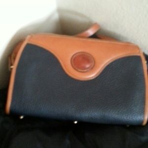 Dooney and Bourke all leather shoulder strap purse