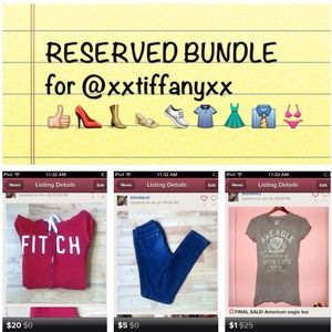 💢BUNDLE💢 for @xxtiffanyxx