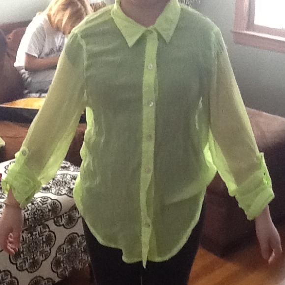 Green shirt