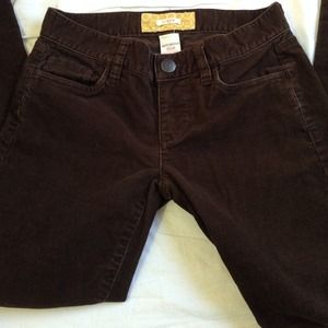 J.Crew Curdoroy matchstick pants