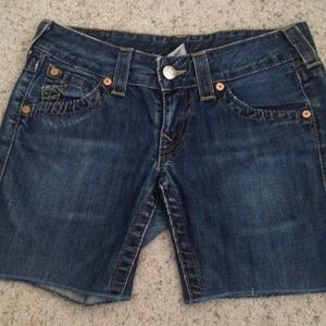 Sold!True Religion Denim Shorts