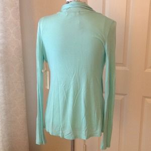 Boutique Tops - NWT XS cotton Aqua Open front Cardi, think spring! Boutique Tops - NWT XS cotton Aqua Open front Cardi, think spring!
