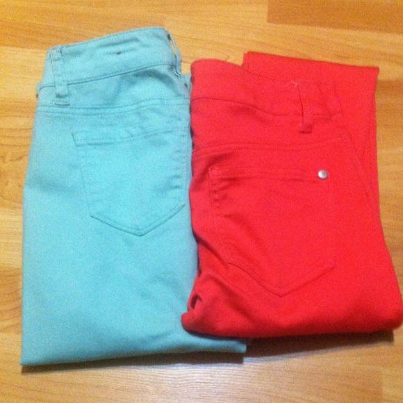 Pastel skinnies