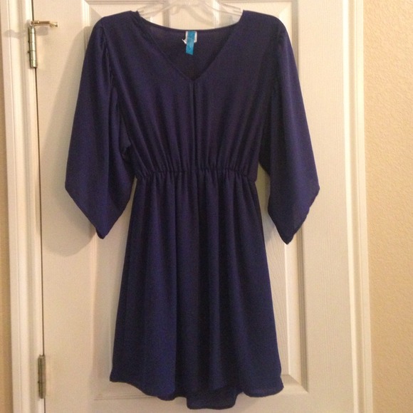 Boutique deep blue dress. Size small