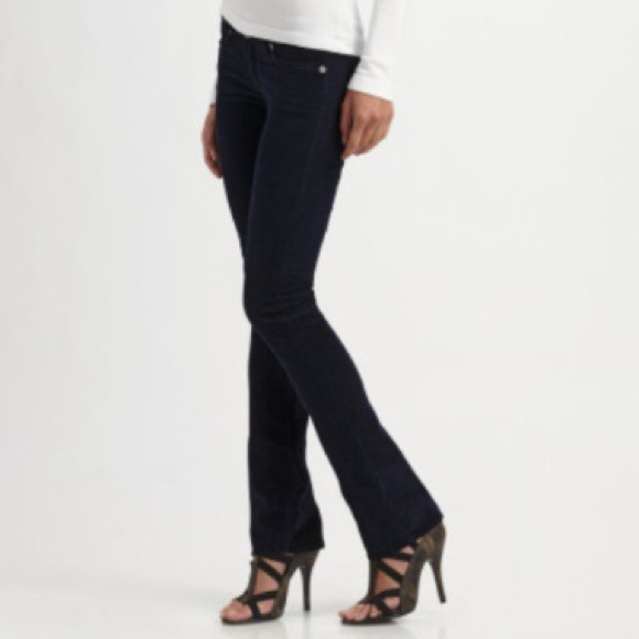 Black Corduroy Bootcut Pants