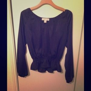 Michael Kors Cinch Waist Top