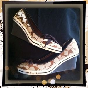 Coach wedges