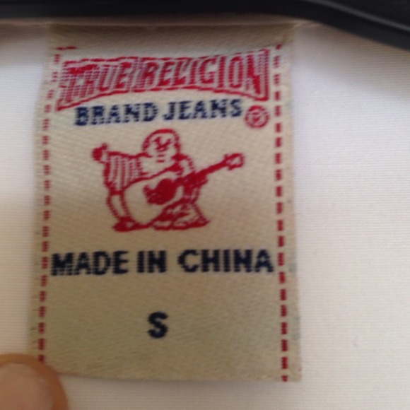 True Religion white button down shirt - Picture 3 of 3