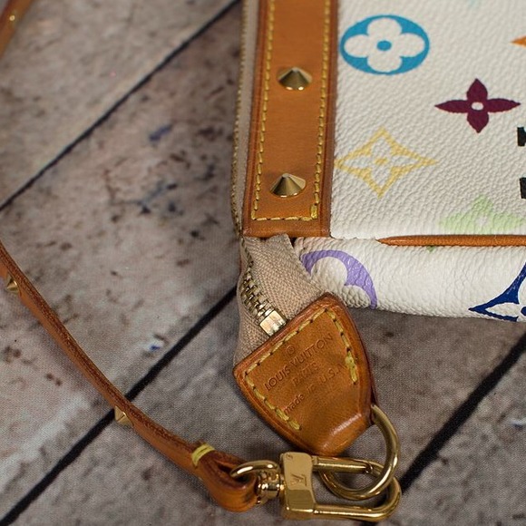 Authentic LV Murakami Pochette - Multicolor White - Picture 2 of 4