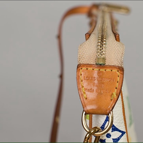 Authentic LV Murakami Pochette - Multicolor White - Picture 3 of 4