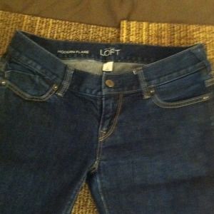 Dark blue denim jean