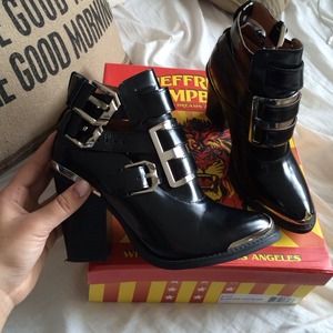 Jeffrey Campbell Hyatt ankle boots