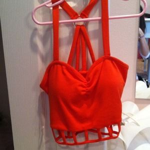 SOLD SOLD padded crop top