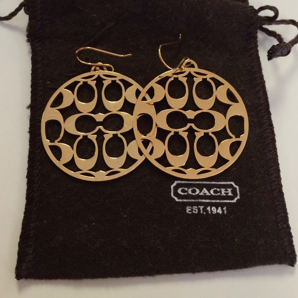 ❌SOLD❌  Authentic Coach earrings