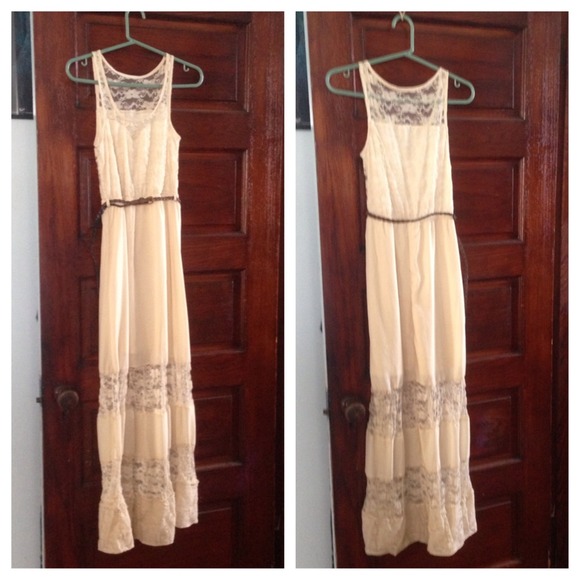 lace maxi dress BUNDLED with Chanel bag