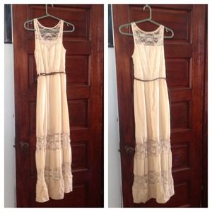 lace maxi dress BUNDLED with Chanel bag