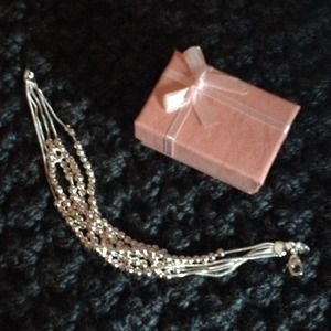 ON HOLD❤️Cute New Sterling Silver Bracelet ❤️