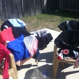 Dirty stanky clothes